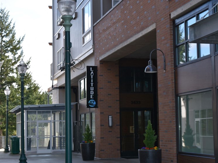 Front Entrance To Property at Latitude 47, University Place